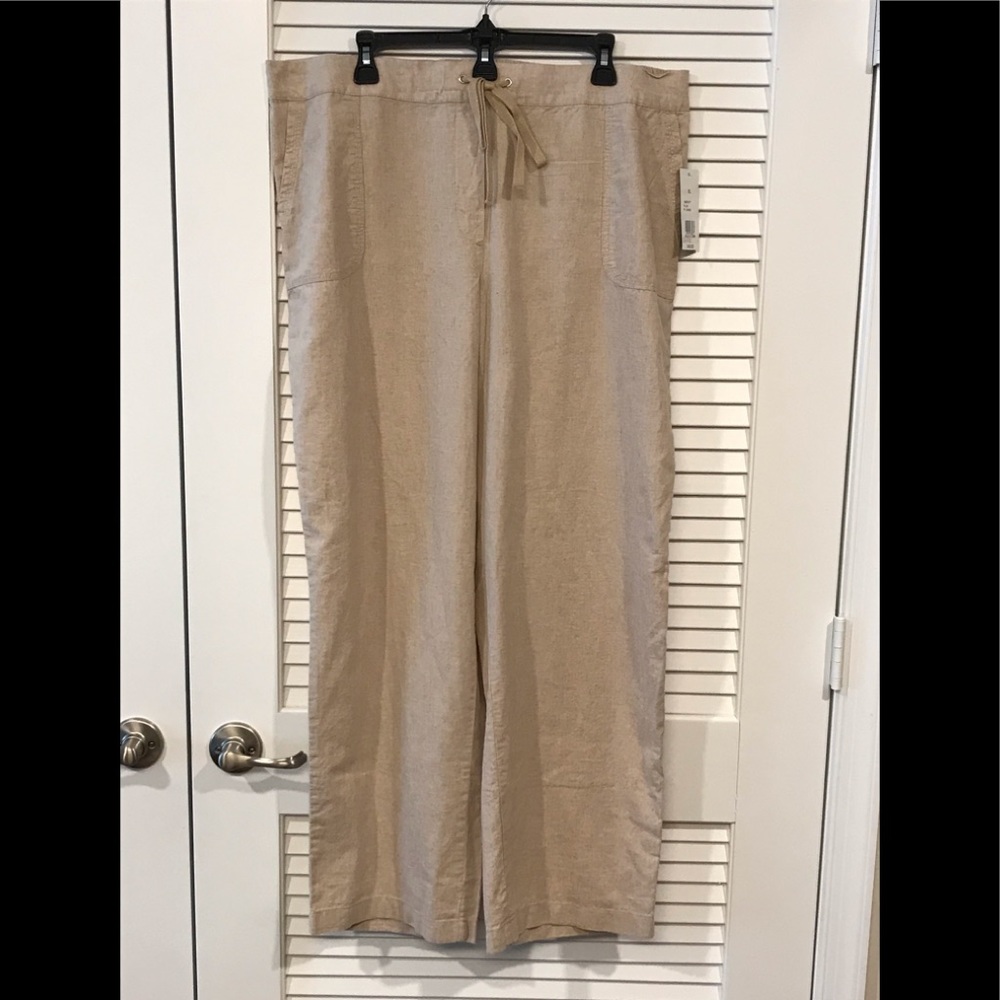 Women’s Linen Pants-XLG